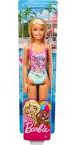 Boneca Barbie Moda De Praia Loira Maio Florido Mattel