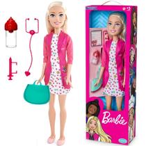 Boneca Barbie Original Veterinária Gigante com 8 Acessórios