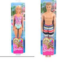 Boneca barbie ou boneco keen praia mattel