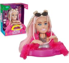 Boneca Barbie Para Maquiar Extra Styling Head Hair - Pupee