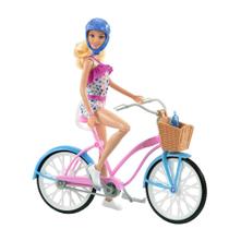 Boneca Barbie Passeio de Bicicleta 29cm Mattel - HBY28