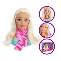 Boneca Barbie Penteados Com 7 Acessórios Styling Head