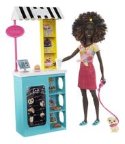 Boneca Barbie Playset Barraca De Doces Mattel