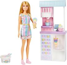 Boneca Barbie Playset Sorveteria Mattel HCN46 Boneca Barbie Playset Sorveteria Mattel HCN46