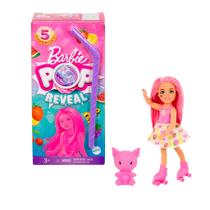 Boneca Barbie Pop Reveal Caixa Com Canudo HRK58 - Mattel