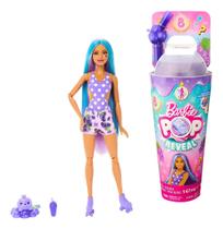 Boneca Barbie Pop Reveal Frutas 8 Surpresas Uva - Mattel