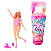 Boneca Barbie - Pop Reveal - Limonada de Morango - Série Frutas - Mattel
