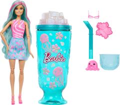 Boneca Barbie Pop Reveal Sea Slushy com 8 Surpresas