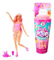 Boneca Barbie Pop Reveal Série Suco De morango Hnw40 Mattel