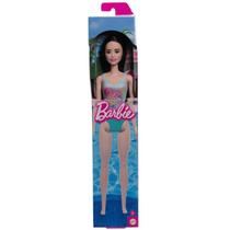 Boneca - Barbie - Praia com Maio Azul MATTEL Boneca - Barbie - Praia com Maio Azul MATTEL