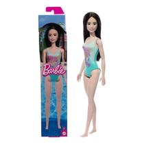 Boneca Barbie Praia Maiô Azul - Mattel Boneca Barbie Praia Maiô Azul - Mattel