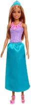 Boneca Barbie Princesa Dreamtopia Morena Saia Azul - Mattel
