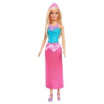 Boneca Barbie Princesa Dreamtopia Saia Rosa Mattel