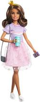Boneca Barbie Princesa Moderna com Acessórios Diversos
