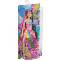 Boneca Barbie Princesa Penteados Fantasticos Mattel GTF37