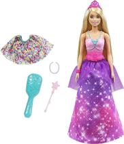 Boneca Barbie Princesa Sereia Transformável - Mattel GTF92