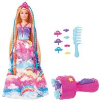 Boneca Barbie Princesa Tranças Mágicas Mattel