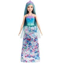 Boneca Barbie Princesas Cabelo Azul Mattel HGR13 Boneca Barbie Princesas Cabelo Azul Mattel HGR13