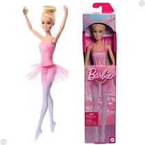 Boneca Barbie Profissões Bailarina De Ballet Loira Mattel Hrg33