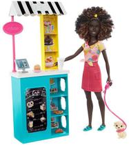 Boneca Barbie Profissões Barbie Barraca de Doces Mattel