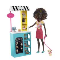 Boneca Barbie Profissões - Barraca de Doces - Life in the City - Mattel