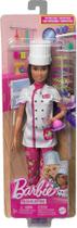 Boneca Barbie Profissões Chefe Confeiteira, corpo Petite, Morena com Acessórios Boneca Barbie Profissões Chefe Confeiteira, corpo Petite, Morena com Acessórios