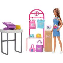 Boneca Barbie Profissões Conjunto de Brinquedo Designer de Moda HKT78 - Mattel