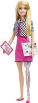 Boneca Barbie Profissões Designer de Interiores Perna Protética Mattel - HCN12