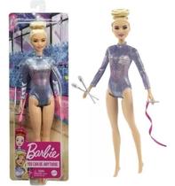 Boneca Barbie Profissões Ginasta Rítmica Loira - Mattel Boneca Barbie Profissões Ginasta Rítmica Loira - Mattel