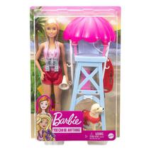 Boneca Barbie Profissões LifeGuard Salva Vidas GTX69