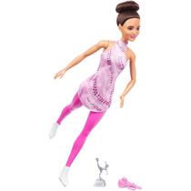 Boneca Barbie Profissões Patinadora Artística Morena - Mattel