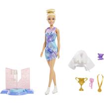 Boneca Barbie Profissões Patinadora Gelo Loira JKB48 Mattel Boneca Barbie Profissões Patinadora Gelo Loira JKB48 Mattel
