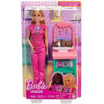 Boneca Barbie Profissoes Pediatra Mattel JCR71 Boneca Barbie Profissoes Pediatra Mattel JCR71