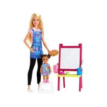 Boneca Barbie Profissões Professora de Artes 3+ GJM29 Mattel