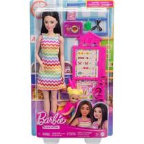 Boneca Barbie Profissões Professora JCR77 Mattel