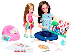 Boneca Barbie Profissões Terapia de Arte - com Acessórios Mattel Boneca Barbie Profissões Terapia de Arte - com Acessórios Mattel