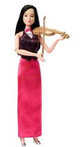 Boneca Barbie Profissões Violinista Morena - Mattel