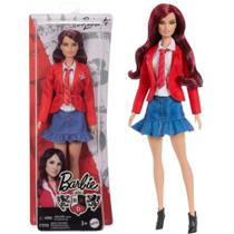 Boneca Barbie RBD Mia Roberta Lupita Articulada Com Uniforme