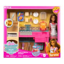 Boneca Barbie Receita da Amizade Teresa JCT06 - Mattel Boneca Barbie Receita da Amizade Teresa JCT06 - Mattel