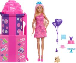 Boneca Barbie Rise & Surprise com Acessórios e 12 Surpresas