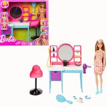 Boneca Barbie Salão de Beleza Totally Hair 3+ HKV00 Mattel
