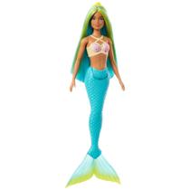 Boneca Barbie - Sereia - Cabelo Verde e Azul - Mattel