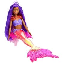 Boneca Barbie Sereia Mermaid Power Brooklyn Roberts Mattel - Brinquedo Original Presente Meninas Crianças +3 Anos
