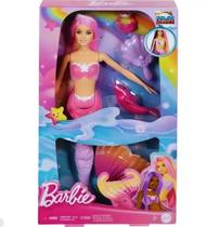Boneca Barbie Sereias Cores Magicas Fantasy HRP96 - Mattel