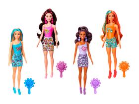 Boneca Barbie Série Color Reveal Ritmo Arco-íris