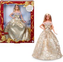 Boneca Barbie Signature Holiday Cabelo Loiro Mattel JBH95 Boneca Barbie Signature Holiday Cabelo Loiro Mattel JBH95