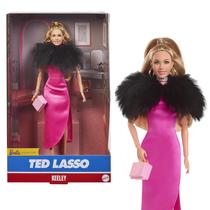 Boneca Barbie Signature Keeley de Ted Lasso com vestido rosa