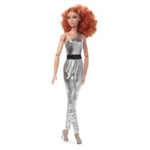 Boneca Barbie Signature Looks - Barbie Alta com Cabelo Liso Marrom Escuro