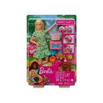Boneca Barbie Sisters & Pets - Aniversário Do Cachorrinho - Mattel