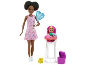 Boneca Barbie Sisters & Pets Skipper Babá - Aniversário Mattel